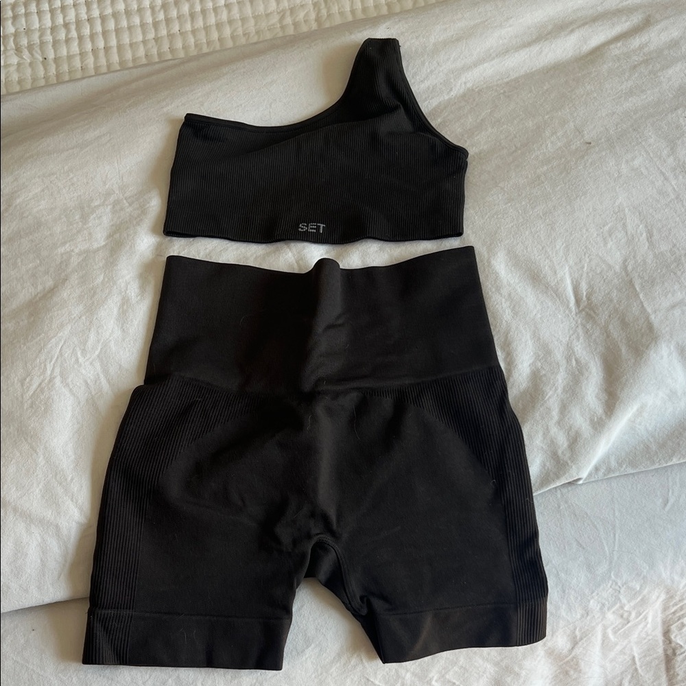 SET Active Brown Athletic Shorts